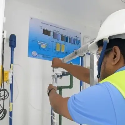 Inspecton Wastewater treatment company